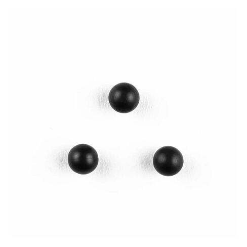 كرة مطاطية سوداء قطرها 2/2.5/3/3.5/4/4.5/5/5.5/6-127 مللي متر كرة مطاطية مستديرة صلبة أجزاء صناعية ذاتية الصنع (90 مللي متر-1 قطعة) in Saudi Arabia