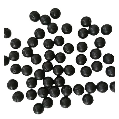 كرة مطاطية سوداء قطرها 2/2.5/3/3.5/4/4.5/5/5.5/6-127 مللي متر كرة مطاطية مستديرة صلبة أجزاء صناعية ذاتية الصنع (90 مللي متر-1 قطعة) in Saudi Arabia