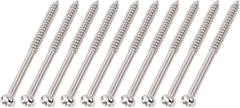 Banworks Metric Thread 2.6x36 mm M2.6 Electric Bass Pickup Screw Set Pickup Mounting Screws Kit for JB PB P90 JM Style Electric Guitar Bass Pickup Pack of 10 JT/SXQLS-04 Black in Saudi Arabia