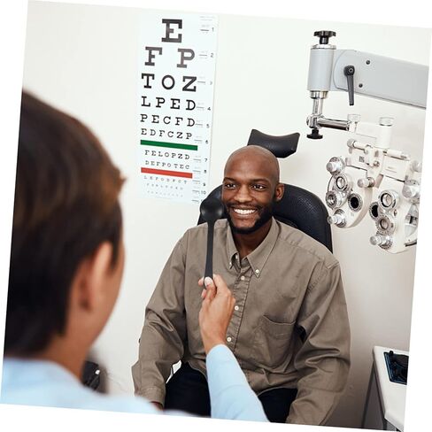 أداة إغلاق العين المحمولة من Holibanna، أداة فحص العين البلاستيكية لاختبار مقياس قياس البصر in Kuwait