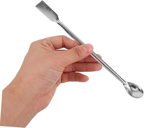 VILLCASE Stainless Steel Lab Spoon for Accurate Measurement of Reagents and Additives Long Handle Design for Use Scientific Experiments in Saudi Arabia