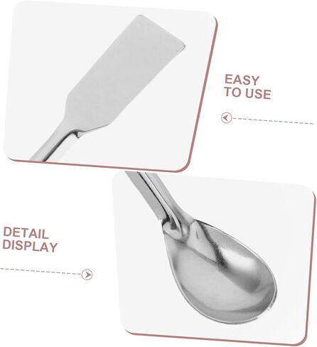 DOITOOL Long Handle Stainless Steel Lab Spoon for Precise Measurement of Reagents and Granules Durable Tool for Laboratory and Environments in Saudi Arabia