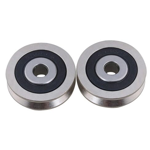 BQLZR ID6xOD30xT8mm 6000RS V على شكل محامل عجلة دليل فولاذية للأبواب بكرة حزمة من 2 in Saudi Arabia