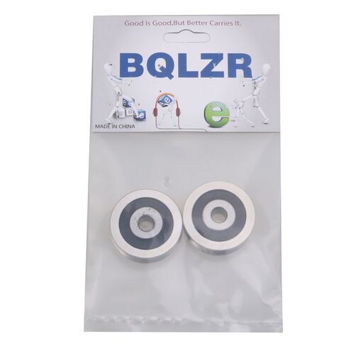BQLZR ID6xOD30xT8mm 6000RS V على شكل محامل عجلة دليل فولاذية للأبواب بكرة حزمة من 2 in Saudi Arabia
