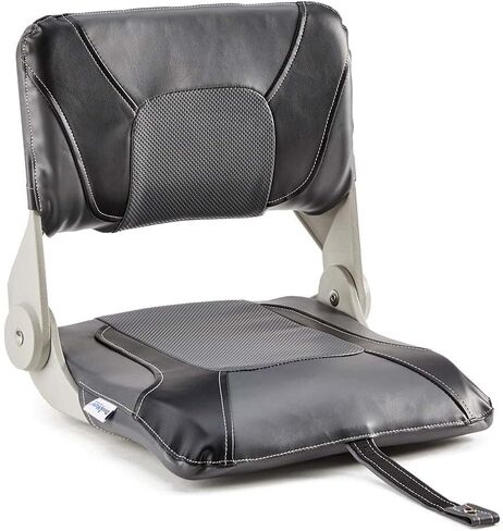 مقعد صيد السمك المدمج القابل للطي من ديك ميت - فحمي وأسود in Kuwait