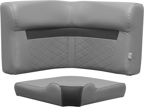 Wise DLX133-1905 DLX Series Pontoon Corner Cushion Set - Marble/Reef Stone in Saudi Arabia
