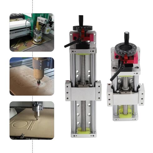 Linear Stage Actuator Travel, 100/200MM Linear Guide Rail CNC Slide Stage Actuator Ball Screw Motion Table (100mm, KR60S) in Saudi Arabia