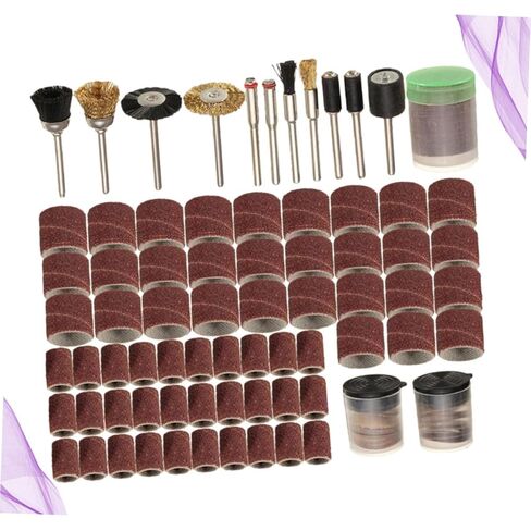 DECHOUS 1 Set Electric Grinding Accessories Kit Sanding Bands Grinding Heads Polishing Tools for Rotary Tool Use for Surface Cleaning in Saudi Arabia