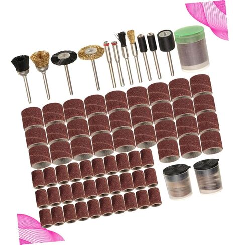DECHOUS 1 Set Electric Grinding Accessories Kit Sanding Bands Grinding Heads Polishing Tools for Rotary Tool Use for Surface Cleaning in Saudi Arabia