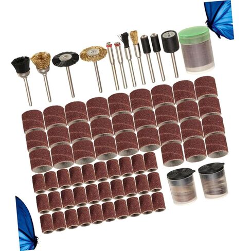 DECHOUS 1 Set Electric Grinding Accessories Kit Sanding Bands Grinding Heads Polishing Tools for Rotary Tool Use for Surface Cleaning in Saudi Arabia