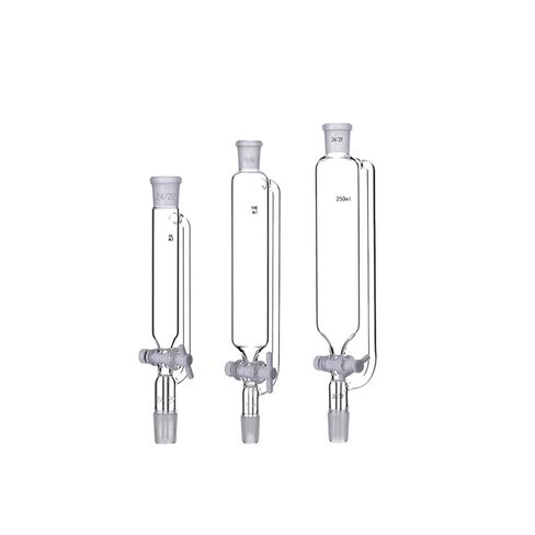1pcs Constant Pressure Separating Funnel 25ml to 1000ml with PTFE Piston, Drop Funnel for Laboratory Extraction Experiments(500ml 24x24) in Saudi Arabia