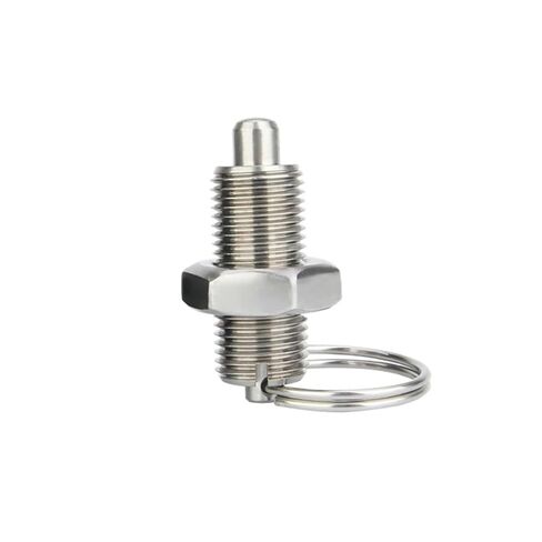 VCN236 M8/10/12/16/20mm Retractable Spring Loaded Pins with Pull/Lift Ring Canbon/Stainless Steel Threaded Indexing Plungers 1Pcs(VCN236-LK,1pc-M16) in Kuwait