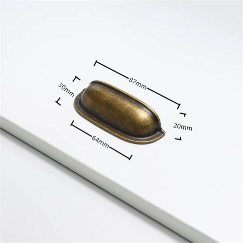 Pulls Handle Solid Zinc Alloy Semicircle Cabinet Handles Wardrobe Drawer Kitchen Furniture 1Pcs(D) in Saudi Arabia