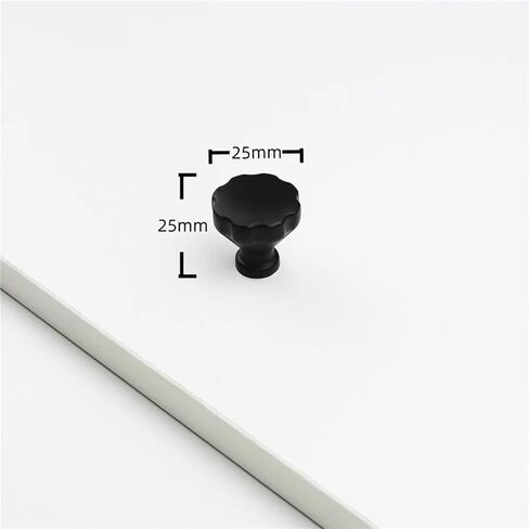 Solid Cabinet Handles Drawer T Bar Furniture Pulls Hardware 1Pcs(Black) in Saudi Arabia