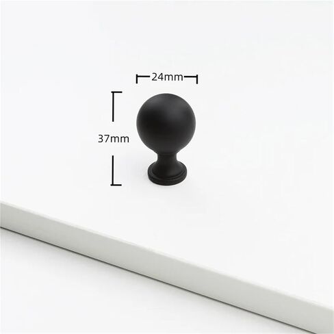 الصلبة كابينة سبائك الزنك مقابض لقطع الأثاث درج باب المطبخ الأجهزة 1 قطعة (RZ023-أسود) in Kuwait