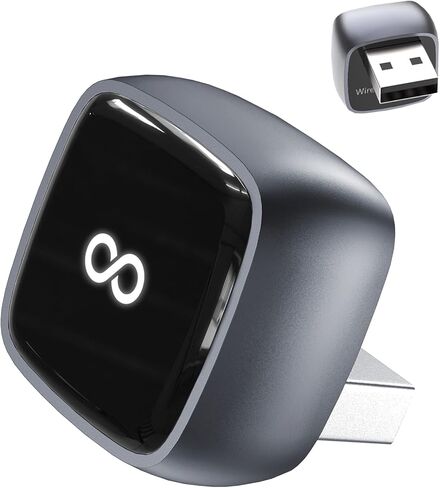 يدعم محول Carplay اللاسلكي ، والتوصيل والتشغيل ، Carplay+ Android Auto و Mini ومحول CarPlay اللاسلكي المستقر ، متوافق مع Apple iOS 10+ وسيارات CarPlay السلكية المصنعة بعد عام 2016. in Kuwait