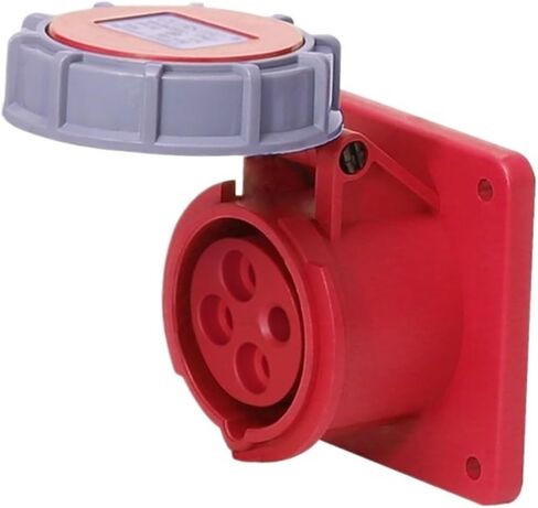Refrigerated truck marine 440V industrial socket 4 core 32A container 3h waterproof aviation male and female docking(Connector A) in Kuwait