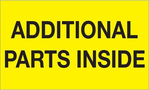 أجزاء إضافية مقاس 3 × 5 بوصات داخل الملصقات (500 قطعة لكل لفة) in Kuwait