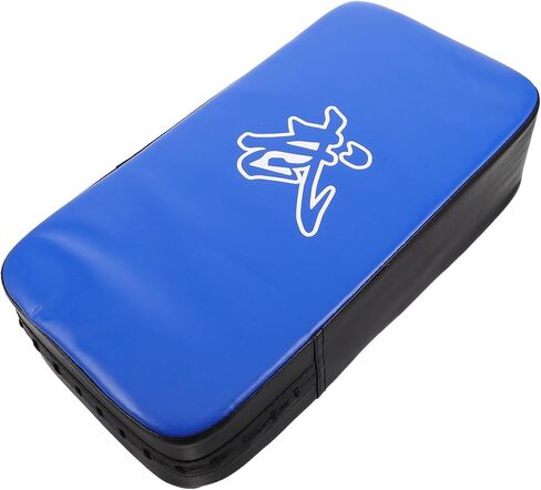 BESPORTBLE Taekwondo Kick Pu Thickened Blue Kicking Focus Pad for Martial Arts Training MMA Boxing Striking Thigh Shield Home Boxing Equipment in Saudi Arabia