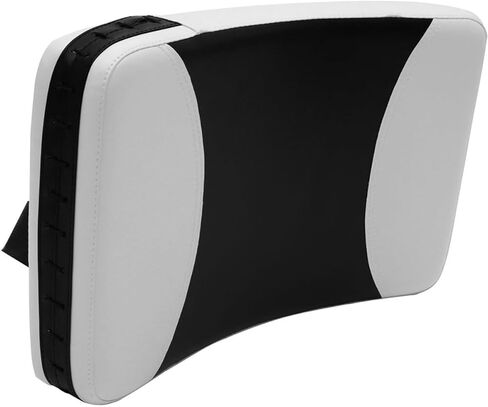 Alipis Taekwondo Kicking Pad أسود أبيض صغير منحني الجانب ركلة الهدف بو فنون الدفاع عن النفس معدات التدريب للكيك بوكسينغ الكاراتيه السجال وممارسة الملاكمة in Saudi Arabia