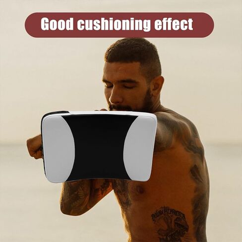 Alipis Taekwondo Kicking Pad أسود أبيض صغير منحني الجانب ركلة الهدف بو فنون الدفاع عن النفس معدات التدريب للكيك بوكسينغ الكاراتيه السجال وممارسة الملاكمة in Saudi Arabia