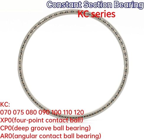 1PCS KC070 075 080 090 100 110 120 XP0 CP0 AR0 Thin Wall Constant Section Bearing Thickness 9.525mm 0.375 inch(KC070CP0) in Saudi Arabia