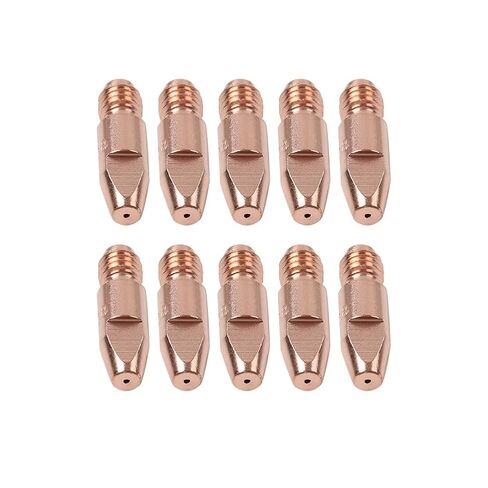 0.8mmContact Tips 10pcs Mig Welding Nozzle MIG Gun Accessory Gas Diffusers Tip Holders for MB 36KD 401D 501D 602 MIG/MAG Torch in Saudi Arabia