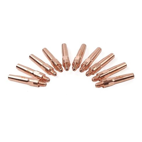 10x 1.0/1.2mmContact Tips 0.040 MIG Welding Gun Accessory Gas Diffusers Tip Holders Mig Nozzle for Panasonic Type MIG/MAG Torch in Saudi Arabia