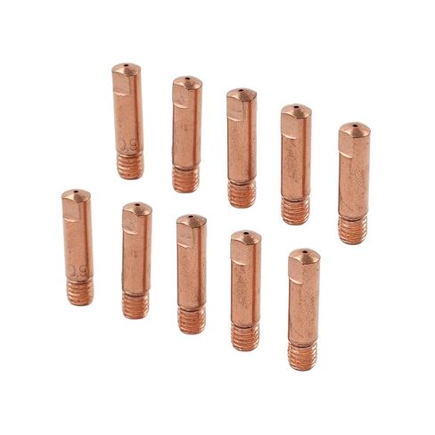 10x0.035 “ Contact tip MIG Welding Gun Accessory Gas Diffusers Tip Holders Mig Nozzle for 100HD 125HD 140HD Welder in Saudi Arabia