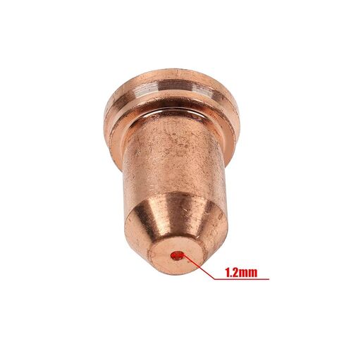 20 قطعة النحاس 52558 51311.12 فوهة الشعلة القطب نصائح 1.2 مللي متر ل PT80 PT-80 IPT-80 البلازما القاطع in Saudi Arabia