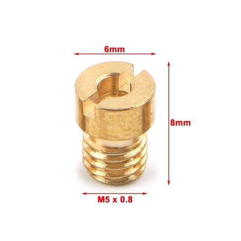 10pcs Carburetor Main Jet 115 118 120 122 125 128 130 132 135 138 Replacement Kit Fits PWK for Keihin for OKO CVK NSR KSR Carb Set Injector Nozzle in Saudi Arabia
