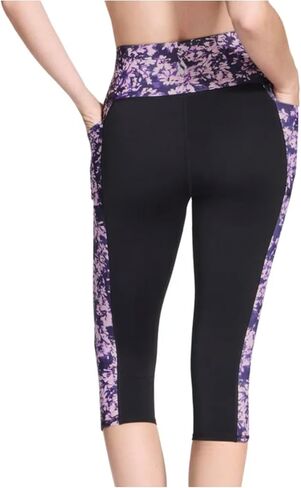 Skechers Gowalk Women's Active Stretch Moisture Wicking Capri Legging Pant with Pockets in Saudi Arabia