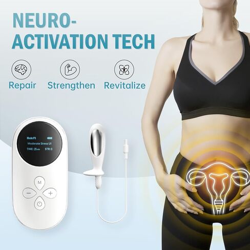 Incontinence Treatment Device, 2-in-1 Pelvic Floor Exercise Devices,Kegel Exerciser, Pelvic Floor Muscle for Women, Home Use in Saudi Arabia
