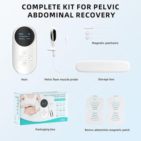 Incontinence Treatment Device, 2-in-1 Pelvic Floor Exercise Devices,Kegel Exerciser, Pelvic Floor Muscle for Women, Home Use in Saudi Arabia
