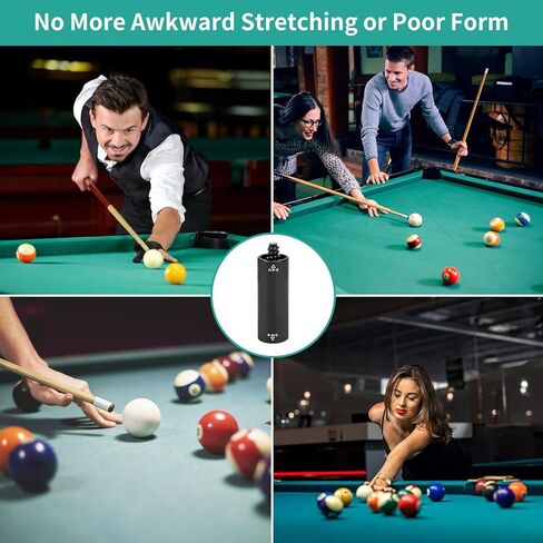 3/8-8 Teeth Pool Extension Cue 2oz Billiard Middle Shaft Extender Adapter Telescopic Cue Extender Pool Expand Cue in Saudi Arabia