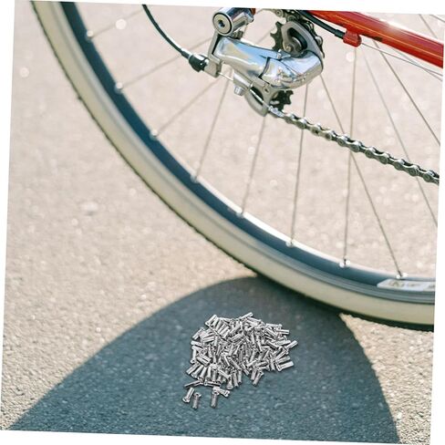 POPETPOP 100Pcs Bicycle Rim Caps for Mountain Road Bikes Durable Protective Covers Easy Installation for Folding Bikes Wire Cap in Saudi Arabia