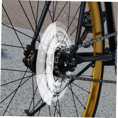 Toyvian Bike Flywheels Cover Durable Mountain Bike Protector Lightweight Chain Guard Easy Installation High Strength Protects Spokes Reduces Deposits in Saudi Arabia