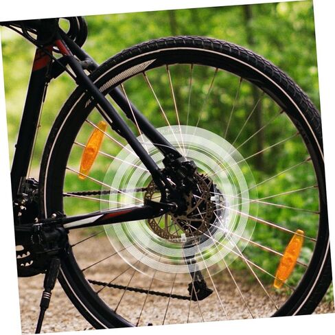 Toyvian Bike Flywheels Cover Durable Mountain Bike Protector Lightweight Chain Guard Easy Installation High Strength Protects Spokes Reduces Deposits in Saudi Arabia