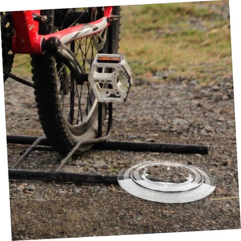 Toyvian Bike Flywheels Cover Durable Mountain Bike Protector Lightweight Chain Guard Easy Installation High Strength Protects Spokes Reduces Deposits in Saudi Arabia