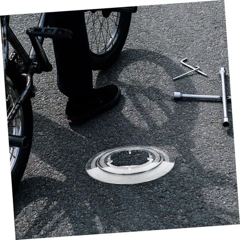 Toyvian Bike Flywheels Cover Durable Mountain Bike Protector Lightweight Chain Guard Easy Installation High Strength Protects Spokes Reduces Deposits in Saudi Arabia