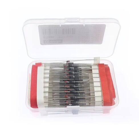8 Values 200pcs Diodes Kit 1N4007 1N5408 1N4148 1N5399 1N5819 1N5822 FR107 FR207 Rectifier Schottky Diode Assortment in Kuwait