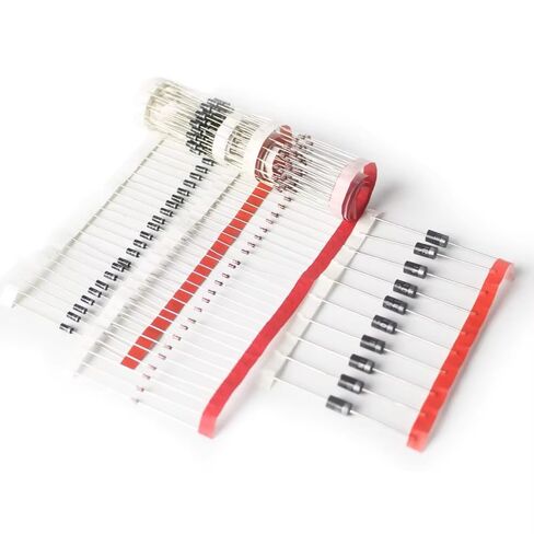 8 Values 200pcs Diodes Kit 1N4007 1N5408 1N4148 1N5399 1N5819 1N5822 FR107 FR207 Rectifier Schottky Diode Assortment in Kuwait