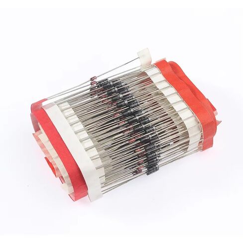 8 Values 200pcs Diodes Kit 1N4007 1N5408 1N4148 1N5399 1N5819 1N5822 FR107 FR207 Rectifier Schottky Diode Assortment in Kuwait