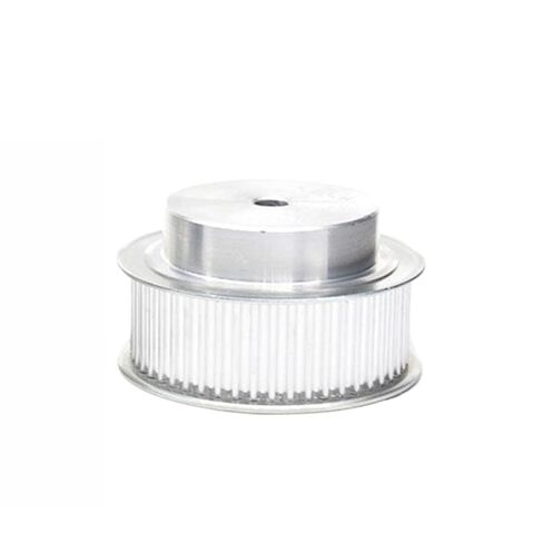 Timing Belt Drive Pulley 55T Aluminum Synchronizing Pulley Process Hole 12mm Slot Width 21/27mm(Width 27mm) in Saudi Arabia