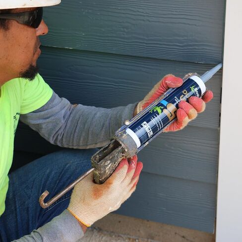 BOSTIK Duo-SIL Ultra White 9.5oz Advanced Hybrid Paintable Door & Window 2-in-1 Sealant & Adhesive | Professional Grade | Universal Internal & External Shrink Crack & Fade Resistant | 1 Cartridge in Kuwait