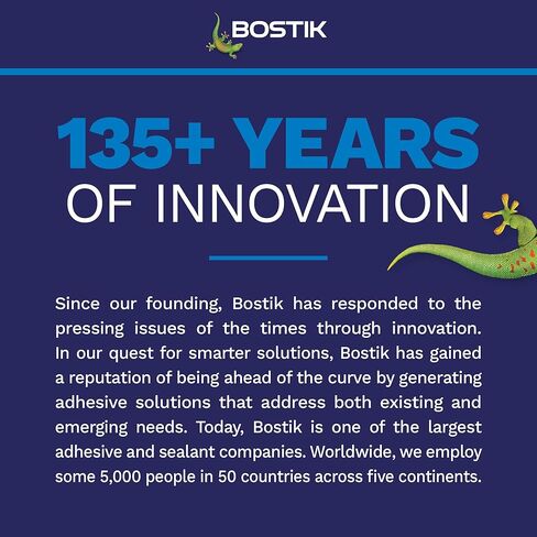 BOSTIK Duo-SIL Ultra White 9.5oz Advanced Hybrid Paintable Door & Window 2-in-1 Sealant & Adhesive | Professional Grade | Universal Internal & External Shrink Crack & Fade Resistant | 1 Cartridge in Kuwait