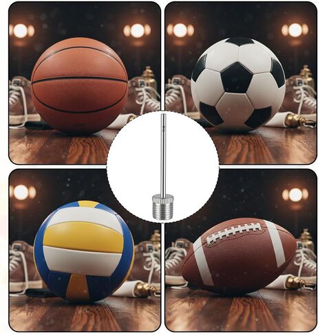 ملحقات مضخة الهواء، 4 قطع إبر مضخة كرة النفخ ومحولات الفوهة للبالونات وإطارات الدراجة والألعاب القابلة للنفخ، وإبر مضخة كرة السلة in Kuwait