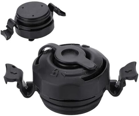 3 in 1 Air Mattress Valve Plug Secure Seal Cap 1.7" (42.8mm) Hole ID for Intex Inflatable Airbed Mattress Replacement Black in Saudi Arabia