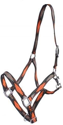 Adjustable 3-Ply Embroidered Diamond Print Nylon Halter in Saudi Arabia