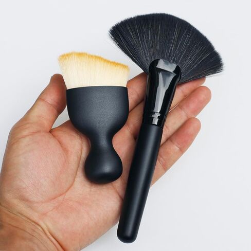 مجموعة من 3 فرش رائعة من الألياف الدقيقة، أداة تنظيف داخلية للسيارة، أداة منفضة حلاقة صغيرة، فرشاة قص الشعر، أدوات تنظيف الغبار الصغيرة in Kuwait